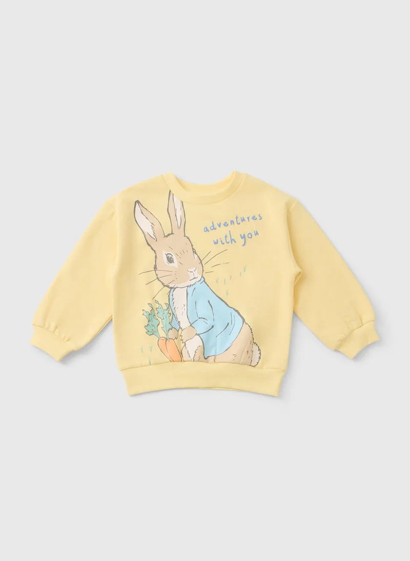 ماتلان Peter Rabbit Kids Yellow Sweatshirt